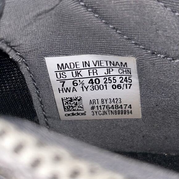 Adidas Mens US Size 7 Alphabounce Gray White Running Athletic Sneaker Shoes - Picture 10 of 12